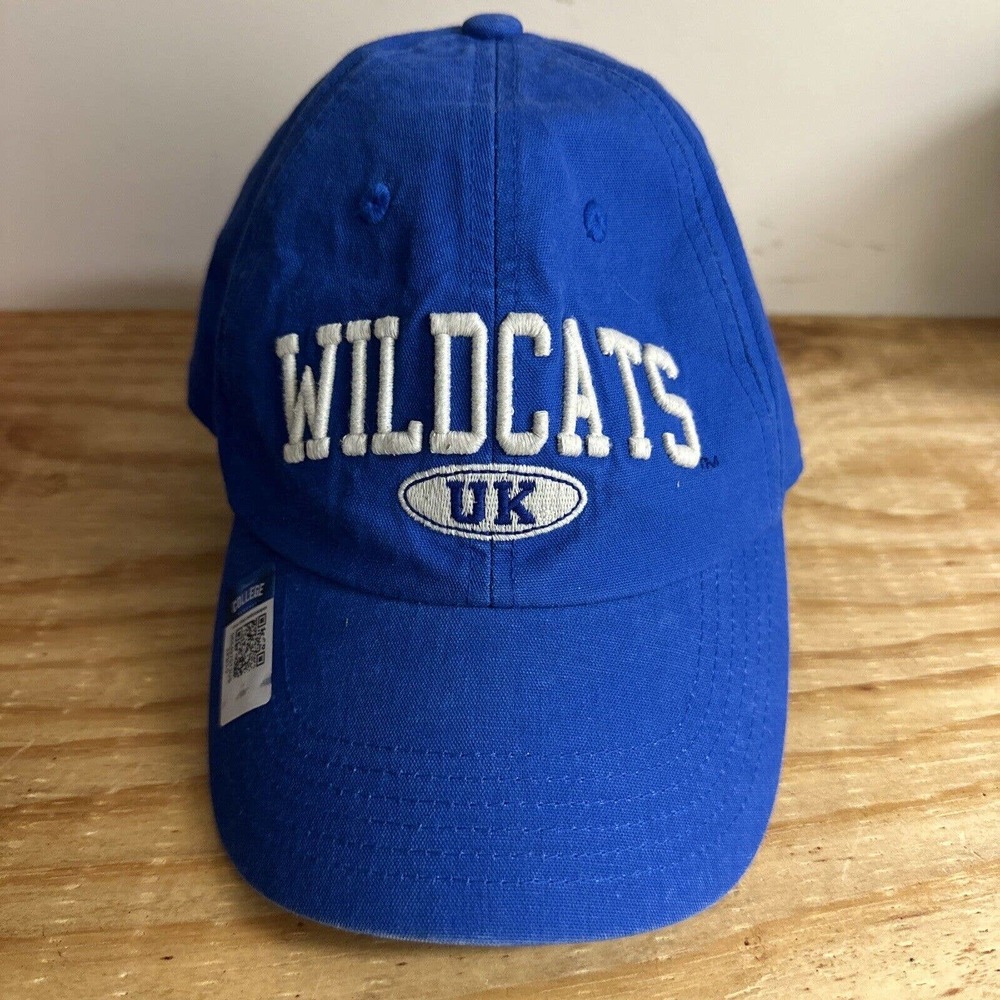UK Kentucky Wildcats Captivating Headgear Strap back Cap‎ Hat Blue/White